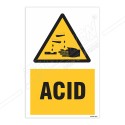Acid Warning Sign| Protector FireSafety