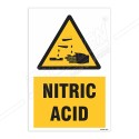 Nitric Acid Warning Sign| Protector FireSafety