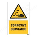 Corrosive Substance Warning Sign| Protector FireSafety