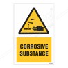 Corrosive Substance Warning Sign| Protector FireSafety