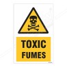 Toxic Fumes Warning Sign| Protector FireSafety
