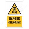 Danger Chlorine Warning Sign| Protector FireSafety