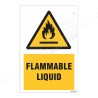 Flammable Liquid Warning Sign| Protector FireSafety