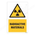 Radioactive Material Warning Sign| Protector FireSafety