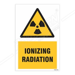 Iconic Radiation Warning Sign| Protector FireSafety
