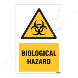 Biological Hazard Warning Sign| Protector FireSafety