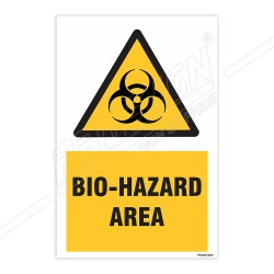Bio-Hazard Area Warning Sign| Protector FireSafety