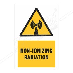 Non Iconizing Radiation Warning Sign| Protector FireSafety