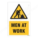 Men At Work Warning Sign| Protector FireSafety