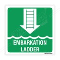 Embarkation Ladder IMO Sign| Protector FireSafety