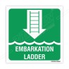 Embarkation Ladder IMO Sign| Protector FireSafety