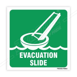 Evacuation Slide IMO Sign| Protector FireSafety