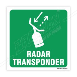 Radar Transponder IMO Sign| Protector FireSafety