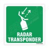 Radar Transponder IMO Sign| Protector FireSafety