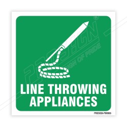 Line Throwing Appliances IMO Sign| Protector FireSafety