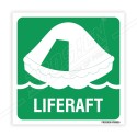 Life raft IMO Sign| Protector FireSafety