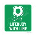 Lifebuoy With Line IMO Sign| Protector FireSafety