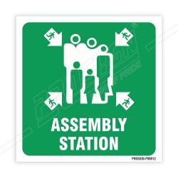 Assembly Station IMO Sign| Protector FireSafety