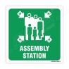 Assembly Station IMO Sign| Protector FireSafety