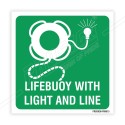 Lifebuoy With Light And Line IMO Sign| Protector FireSafety