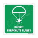 Rocket Parachute Flares IMO Sign| Protector FireSafety