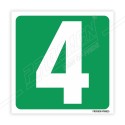 4 Number IMO Sign| Protector FireSafety