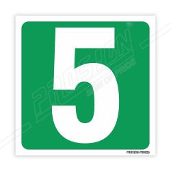 5 Number IMO Sign| Protector FireSafety