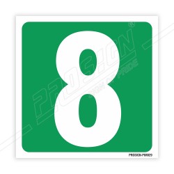 8 Number IMO Sign| Protector FireSafety