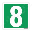 8 Number IMO Sign| Protector FireSafety