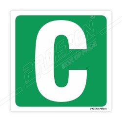 C Letter IMO Sign| Protector FireSafety