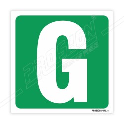 G Letter IMO Sign| Protector FireSafety