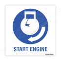 Start Engine IMO Sign| Protector FireSafety