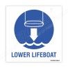 Lower Lifeboat IMO Sign| Protector FireSafety
