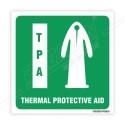 Thermal Protective Aid IMO Sign| Protector FireSafety