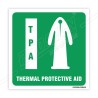 Thermal Protective Aid IMO Sign| Protector FireSafety
