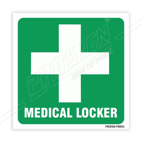 Medical Locker IMO Sign| Protector FireSafety