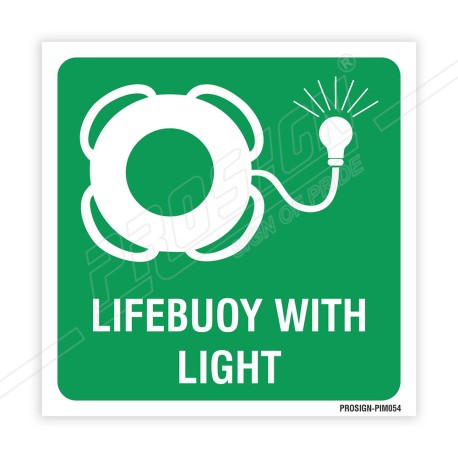 Lifebuoy With Light IMO Sign| Protector FireSafety