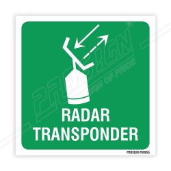Rader Transponder IMO Sign| Protector FireSafety