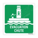 Evacuation Chute IMO Sign| Protector FireSafety