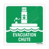 Evacuation Chute IMO Sign| Protector FireSafety