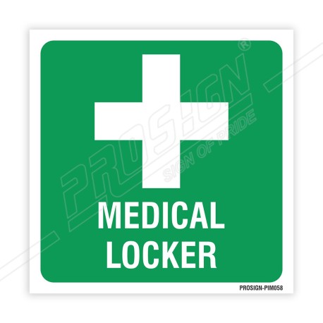 Medical Locker IMO Sign| Protector FireSafety