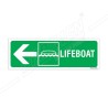 Lifeboat Left Arrow IMO Sign| Protector FireSafety