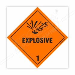 Explosive Hazardous Sign| Protector FireSafety