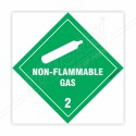 Non Flammable Gas 2 Hazardous Sign| Protector FireSafety