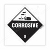 Corrosive 8 Hazardous Sign| Protector FireSafety