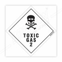 Toxic Gas 2 Hazardous Sign| Protector FireSafety