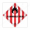 Flammable Solid Hazardous Sign| Protector FireSafety