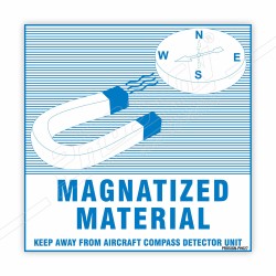 Magnetized Material Hazardous Sign| Protector FireSafety