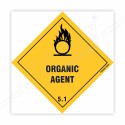 Organic Agent Hazardous Sign| Protector FireSafety