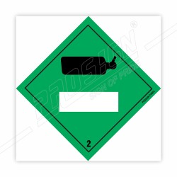 Compressed Gas Hazardous Sign| Protector FireSafety